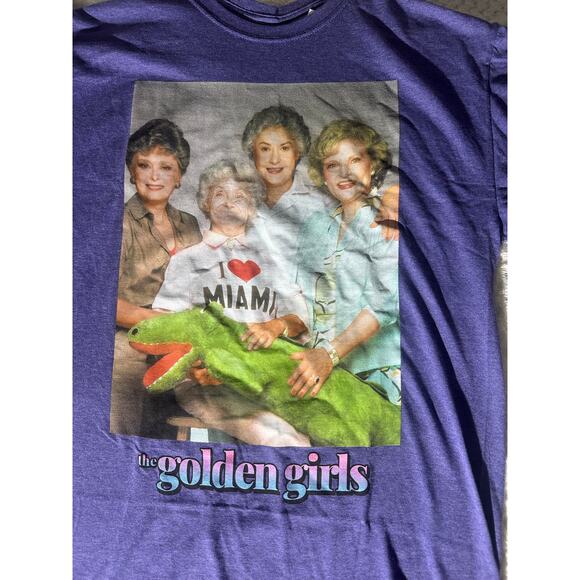 The Golden Girls Retro Graphic Tee Purple Size L - Picture 4 of 4
